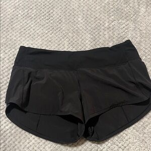 lululemon athletica Women's Jet Black Athletic Shorts